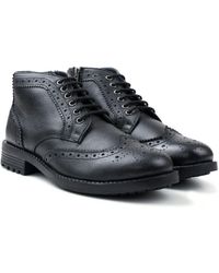 Redfoot - Hans Black Leather - Lyst