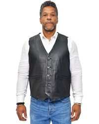 Infinity Leather - Classic Waistcoat-Chester - Lyst