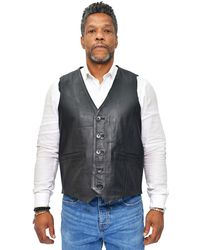 Infinity Leather - Classic Waistcoat-Chester - Lyst