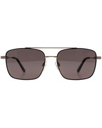 Ted Baker - Rectangle Matte Tb1720 Elijah Metal - Lyst