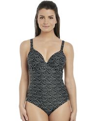 Fantasie - 6444 Byron Bay Deep Plunge Smoothing Swimsuit - Lyst