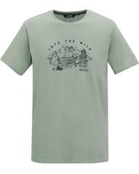 Regatta - Cline Ix Mountain T-Shirt (Glacier) - Lyst