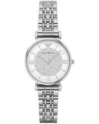 Emporio Armani - Horloge Ar1925 Zilver - Lyst