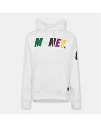 Money - Embroidered Hooded Neck Long Sleeve Sweatshirt - Lyst