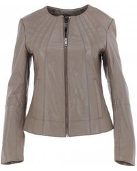 Ashwood Leather - 'Aliona' Real Fashion Jacket Coat - Lyst
