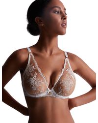 Aubade - Tresor Infini Underwired Triangle Bra - Lyst