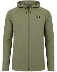 Under Armour - Woven Perforated Windbreaker Jacket - Lyst