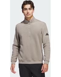adidas - Ultimate365 Terry Cloth Quarter-Zip Pullover - Lyst
