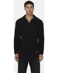Good For Nothing - Relaxed Boucle Knitted Polo - Lyst