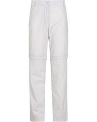 Mountain Warehouse - 'Quest' Zip Off Trousers Lightweight Quick Dry Convertible Hiking Pants - Lyst