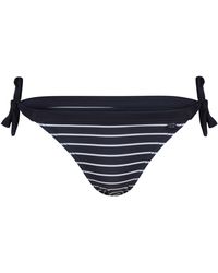 Regatta - Flavia String Gestreept Bikinibroekje (marine / Wit) - Lyst