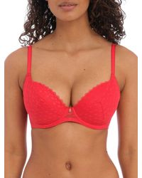 Freya - Signature Padded Plunge Bra - Lyst