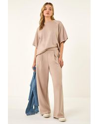 D.u.s.k - Soft Wide Leg Stretch Trouser - Lyst