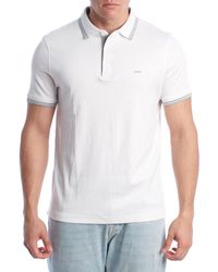 Michael Kors - Short Sleeve Cotton Polo Shirt Of15Fy220B - Lyst
