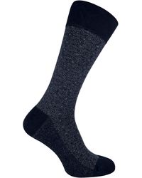 Sock Snob - Patterned Design Formal Bamboo Dress Socks - Lyst