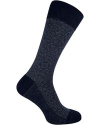 Sock Snob - Patterned Design Formal Bamboo Dress Socks - Lyst