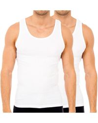 Abanderado - Pack Of 2 Undershirts With Wide Straps For Model As02300 - Lyst
