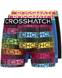Crosshatch - Mix Boxer Shorts (Pack Of 3) - Lyst
