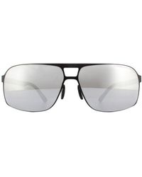 Porsche Design - Sunglasses P8579 B Mercury Mirror Metal - Lyst