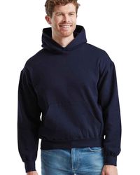 Fruit Of The Loom - Supercotton Cotton Hoodie (Deep) - Lyst