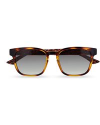 Ted Baker - Rectangle Polished Dark Tortoise Gradient Tb1635 Surf - Lyst