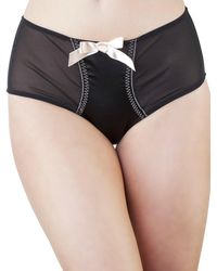 Playful Promises - Bp036bp Bettie Page Z Stitch Highwaist Brief - Lyst