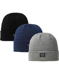Jack & Jones - And 3 Pack Beanie - Lyst