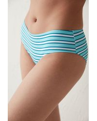 Penti - Striped Mid-Waist Hipster Bikini Bottoms - Lyst