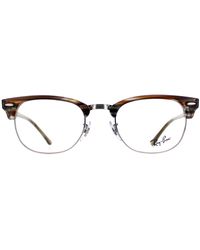 Ray-Ban - Square Polished Rx5154 Clubmaster - Lyst