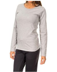 Tommy Hilfiger - Womenss Long-Sleeved Round Neck T-Shirt 1487904677 - Lyst