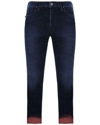 Armani - Emporio J06 Slim Fit Low Waist Jeans Cotton - Lyst