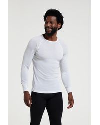 Mountain Warehouse - Merino Thermal Baselayer Top Long Sleeve Hiking Winter Pullover Wool - Lyst