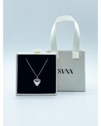 SVNX - Small Heart Locket Necklace - Lyst