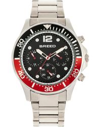 Breed - Pegasus Bracelet Watch W/Day/Date - Lyst