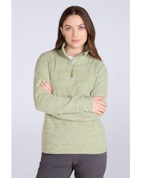 Mountain Warehouse - 'Snowdon' Fleece Top Half Zip Breathable Quick Dry Sweater - Lyst