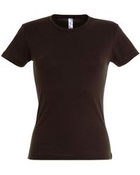 Sol's - Ladies Miss Short Sleeve T-Shirt () Cotton - Lyst