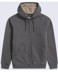 Mountain Warehouse - 'Samuel' Hoodie Sherpa Lined Drawcord Adjustable Hood Cosy Jumper - Lyst