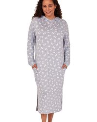 Marlon - Penguin Print Hooded Lounge Dress - Lyst
