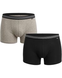 DIM - Pack Of 2 Elastic Cotton Boxers D6578 - Lyst