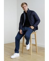 French Connection - Superlight Funnel Neck Puffer Jacket - Lyst