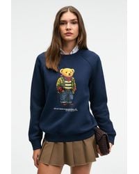 Grimelange - Oversized Printed Crew Neck Sweatshirt - Lyst