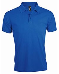 Sol's - Prime Pique Plain Short Sleeve Polo Shirt (Royal) - Lyst
