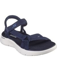 Skechers - Go Walk Flex Sublime Sandalen Van Polyester - Lyst