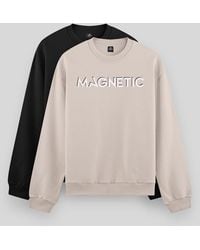 TOMMY LIFE - Printed Crew Neck Sweatshirt - Lyst