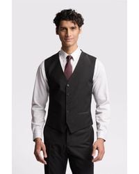 Ted Baker - Single Breasted Five Button V-Neck Slim Fit Suit Waistcoat - Lyst