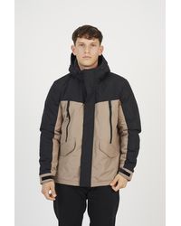 Brave Soul - Colour Block Hooded Jacket - Lyst