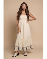 Urban Bliss - Embroidery Hem Dress - Lyst
