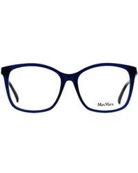 Max Mara - Square Transparent Dark Mm5023 - Lyst