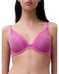 Chantelle - Norah Chic Plunge T-Shirt Bra - Lyst