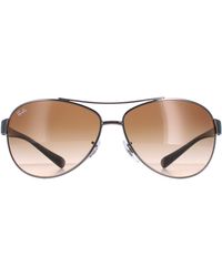 Ray-Ban - Sunglasses 3386 004/13 Gunmetal Gradient 63Mm - Lyst